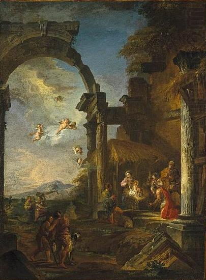 Adoration of the Shepherds, Giovanni Paolo Panini